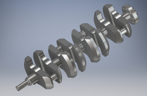 Main Engine Crankshaft | Types and Materials Explained