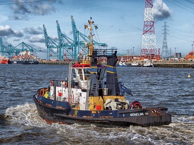 boat, bay, harbor